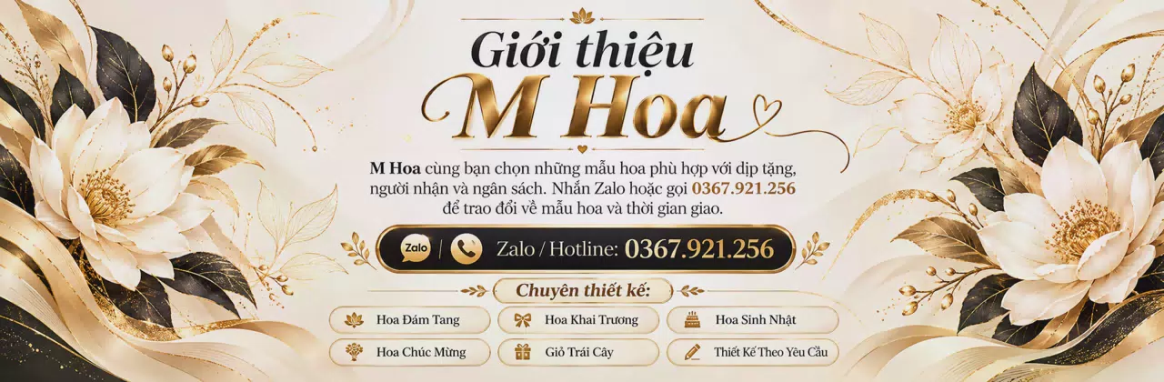 Ảnh bìa Shop hoa tươi Bạc Liêu - Chọn sắc hoa cho người thương